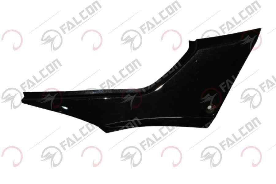 Falcon N 288 Naked Yan Kapak Siyah/Yeşil Sağ