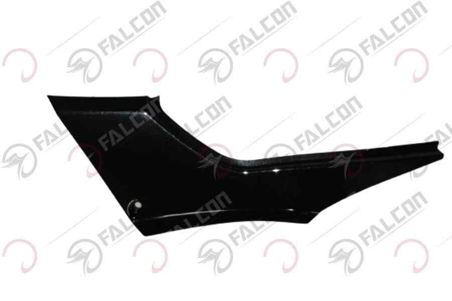 Falcon N 288 Naked Yan Kapak Siyah/Yeşil Sol