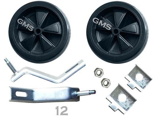 Yan Teker 12 Lık Pvc Sıyah