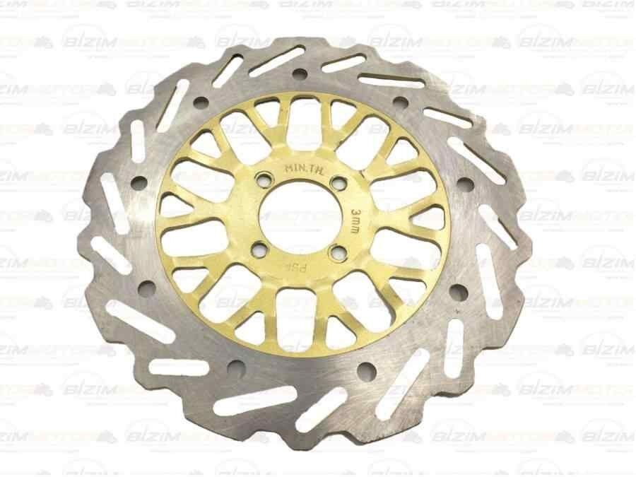 Mondial 180 Z-One S Ön Fren Diski Çanaklı Sarı 50-265-4 Orj