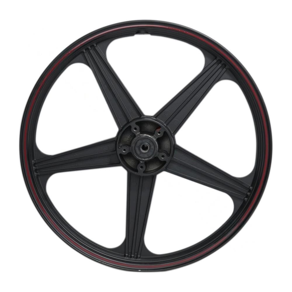 Mondial Mg Superboy Ön Jant Çelik Diskli Tip Kırmızı-Siyah 160-18