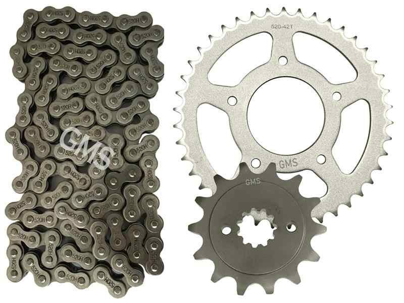 Cf Moto Zıncır Dıslı Set Orınglı 120L-14T-42T D.D Sr250
