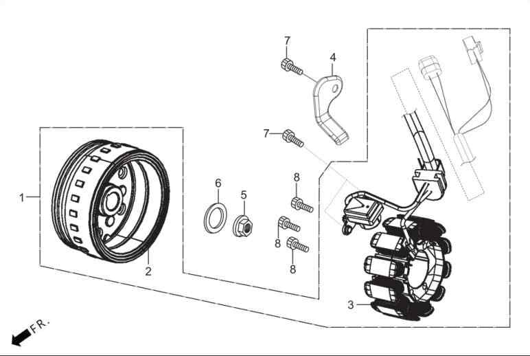 Hero X Pulse 200 4V (Xpr E5) Somun Flansli 14Mm Orj ResimNo:5