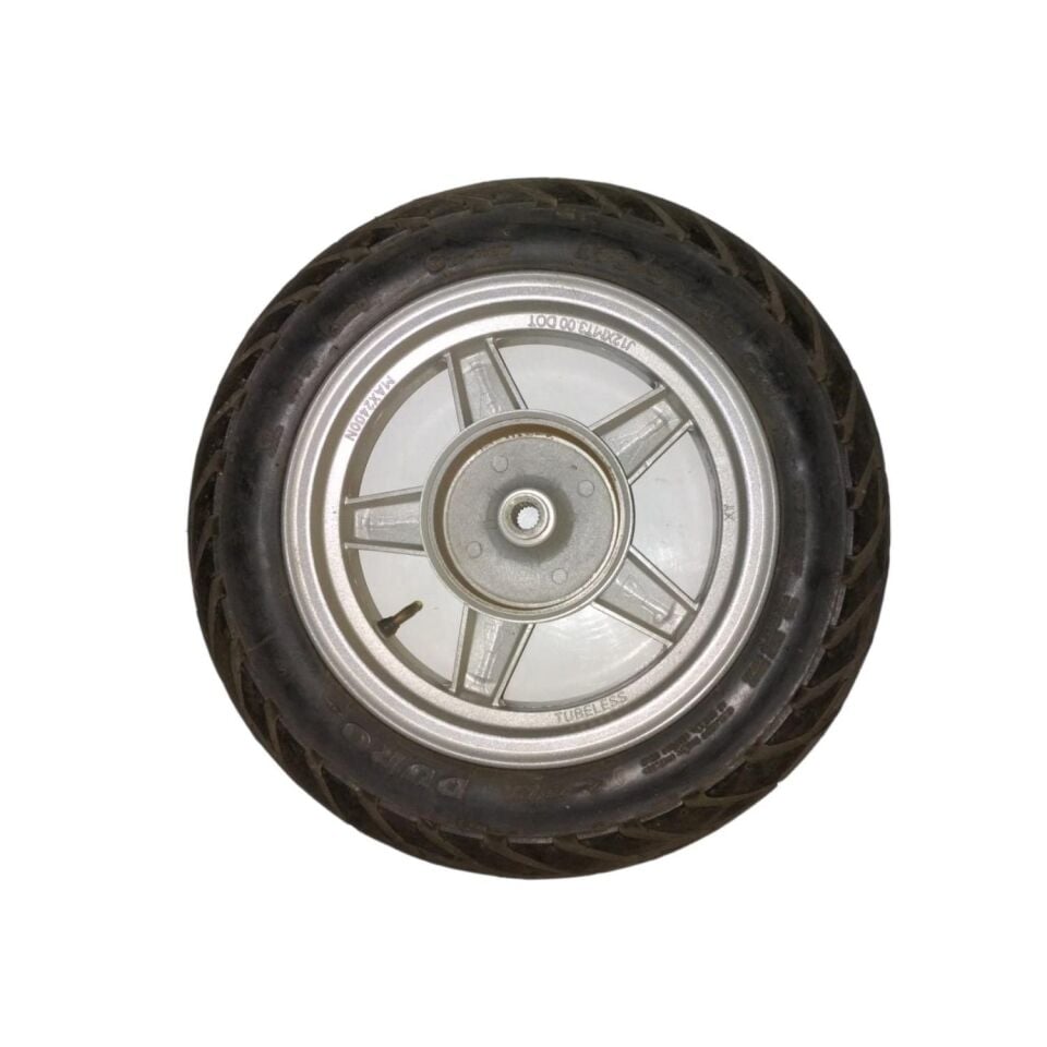 Scooter Arka Jant 12 Gri Lastikli (110/90-12) Asya 19A