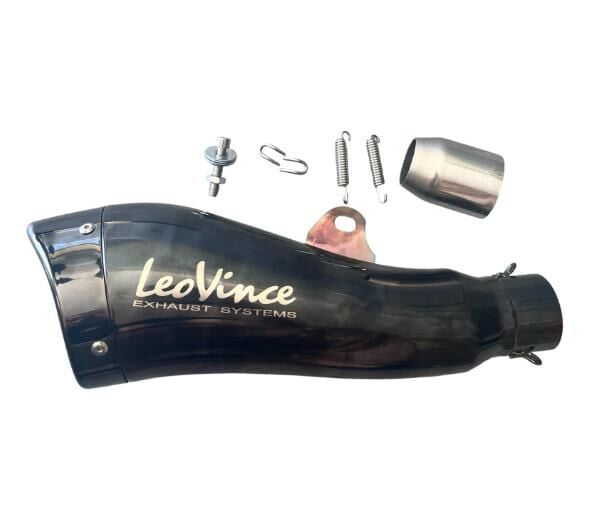 Racing Model Eksoz Leovince Siyah Susturuculu