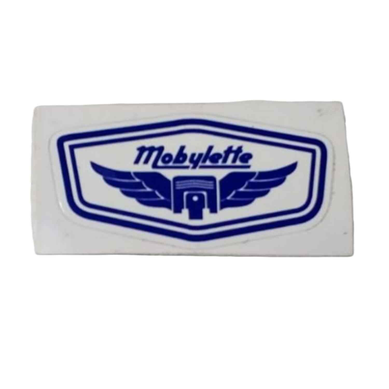 Mobylette M Yazı Mavi Pistonlu Kanatlı