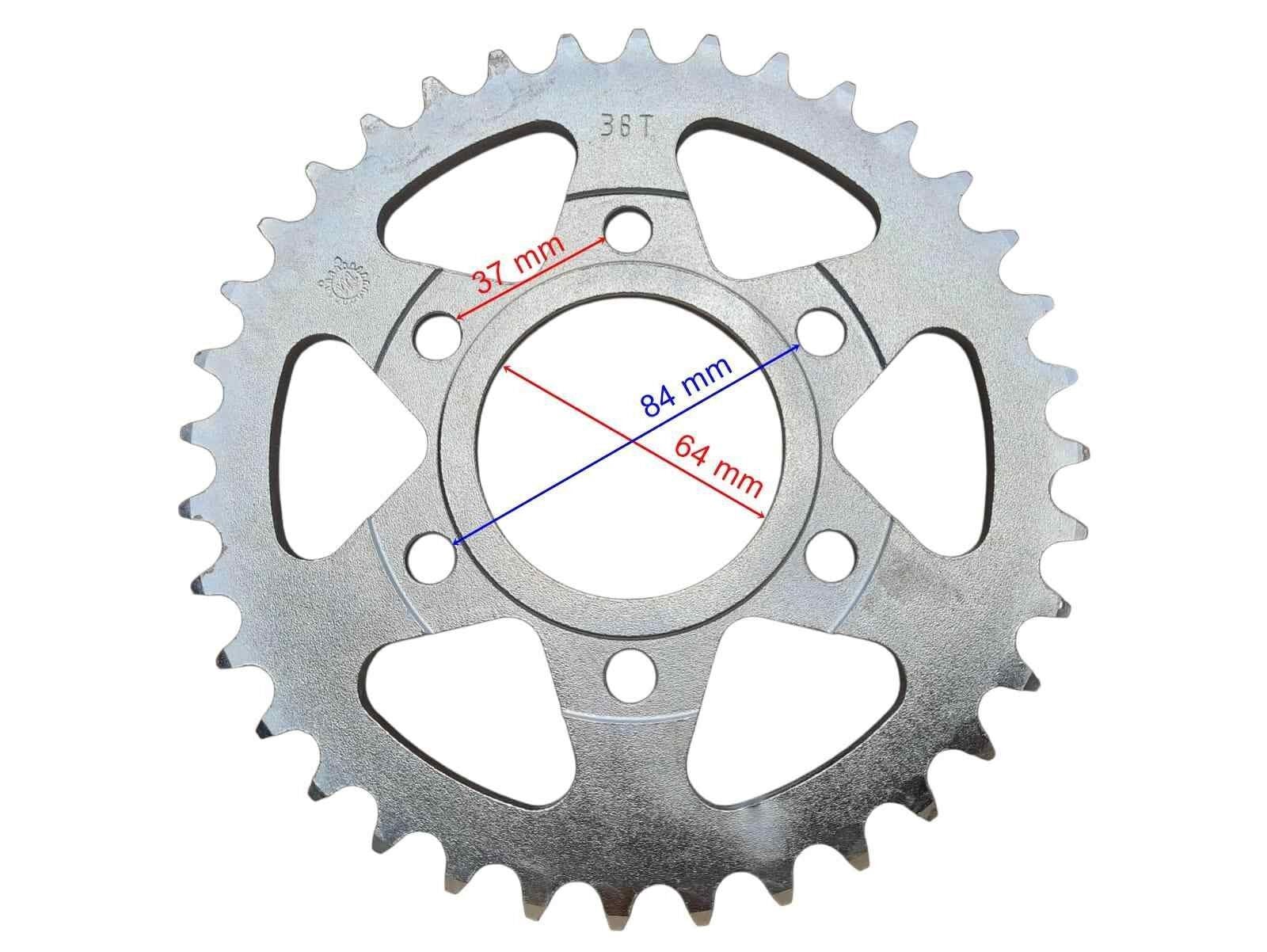 Falcon N288 Arka Dişli 520-36T İç 64 Mm 6 Delikli Öm