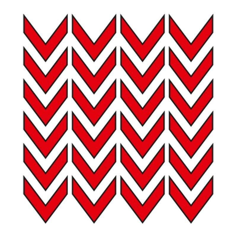 Cg Kırmızı Ok Sakal Şeridi