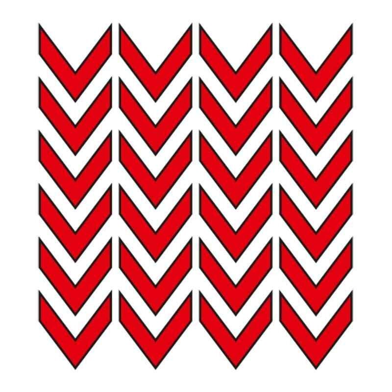 Cg Kırmızı Ok Sakal Şeridi