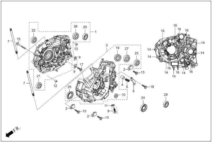 Hero X Pulse 200 4V (Xp E5) Motor Govde Sag Orj ResimNo:1