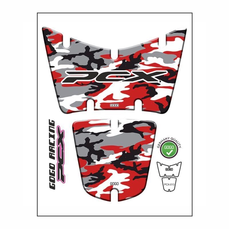 Honda Pcx 2014 - 2017 Uyumlu Tank Pad 018