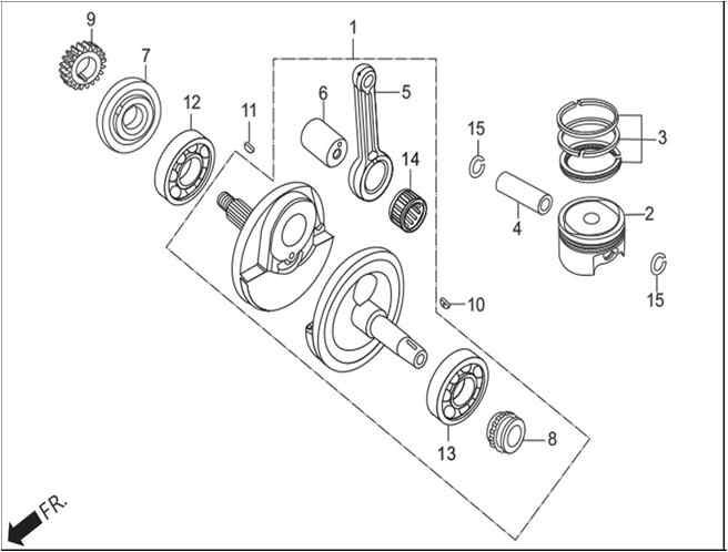 Hero Hunk Piston 1,00 Orj ResimNo:2