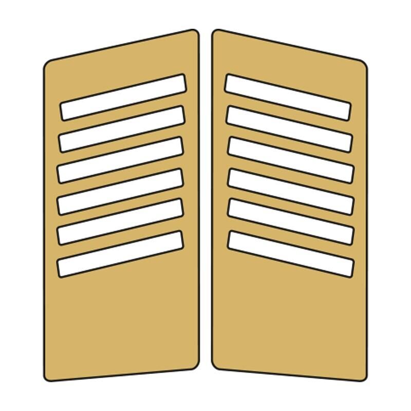 Cg Gold Yan Kapak Sticker