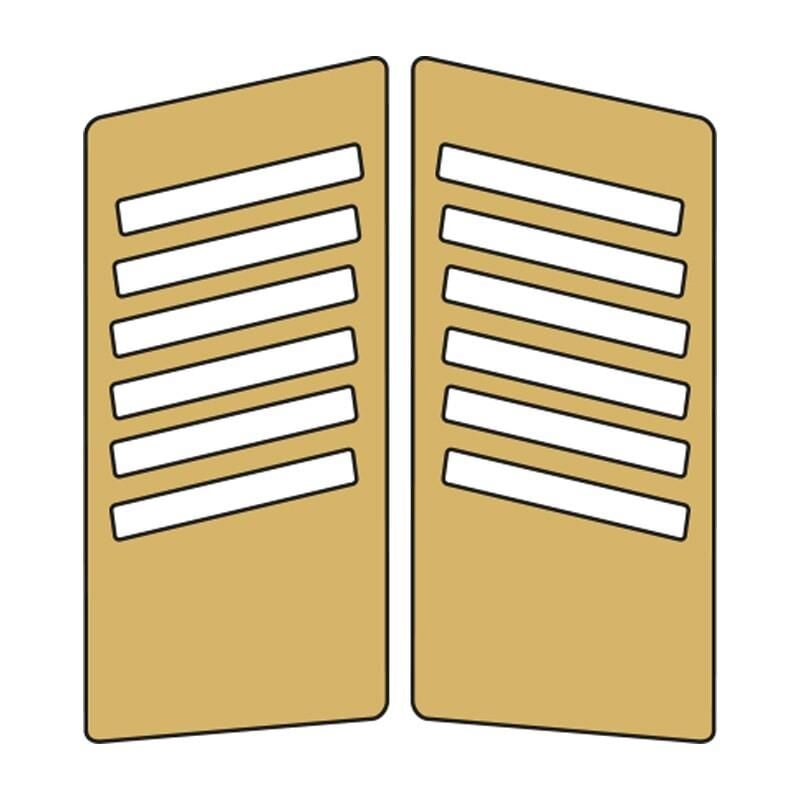 Cg Gold Yan Kapak Sticker