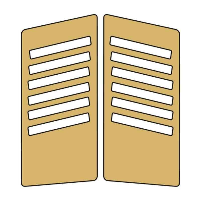 Cg Gold Yan Kapak Sticker