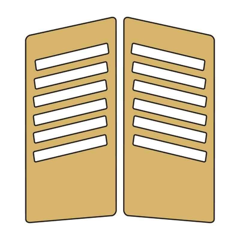 Cg Gold Yan Kapak Sticker