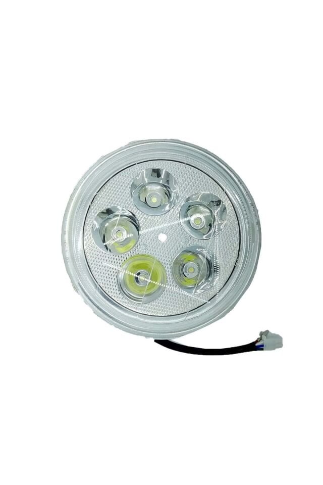 Ybr Uyumlu Far Atomu Yuvarlak 2006-08 5 Ledli