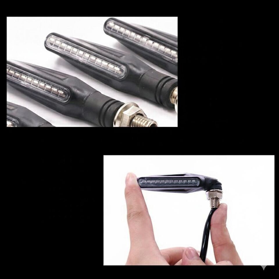 Yamaha R25 2019 - 2024 Sinyal Bağlantılı Katlanır Plakalık Siyah