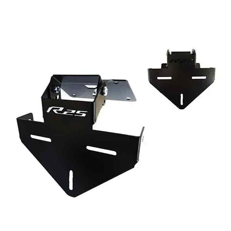 Yamaha R25 2019 - 2024 Sinyal Bağlantılı Katlanır Plakalık Siyah