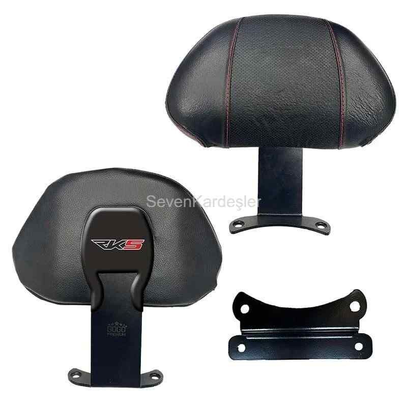 Rks Blade 250 2023 - 2024 Uyumlu Kırmızı Desen Sissy Bar