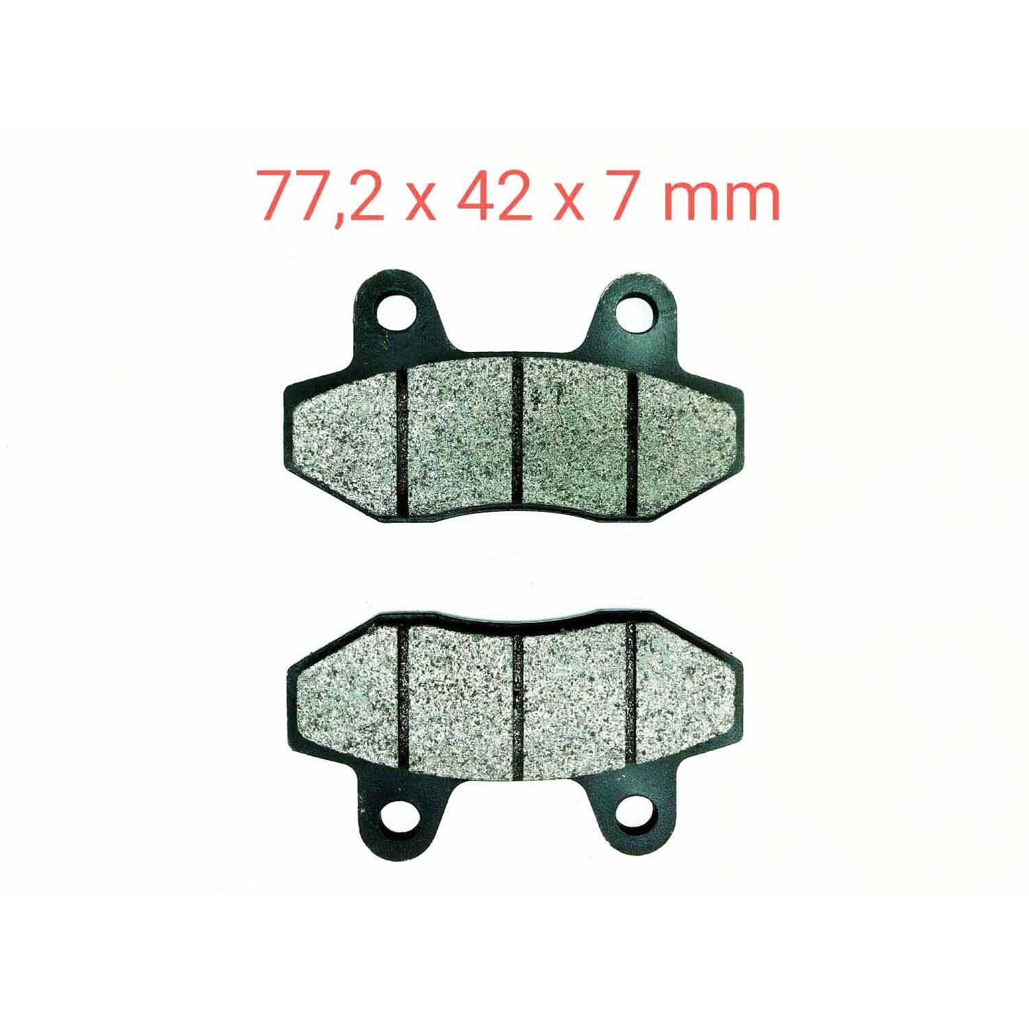 Mondial Rx3İ Evo Arka Fren Disk Balatası Em Fa086