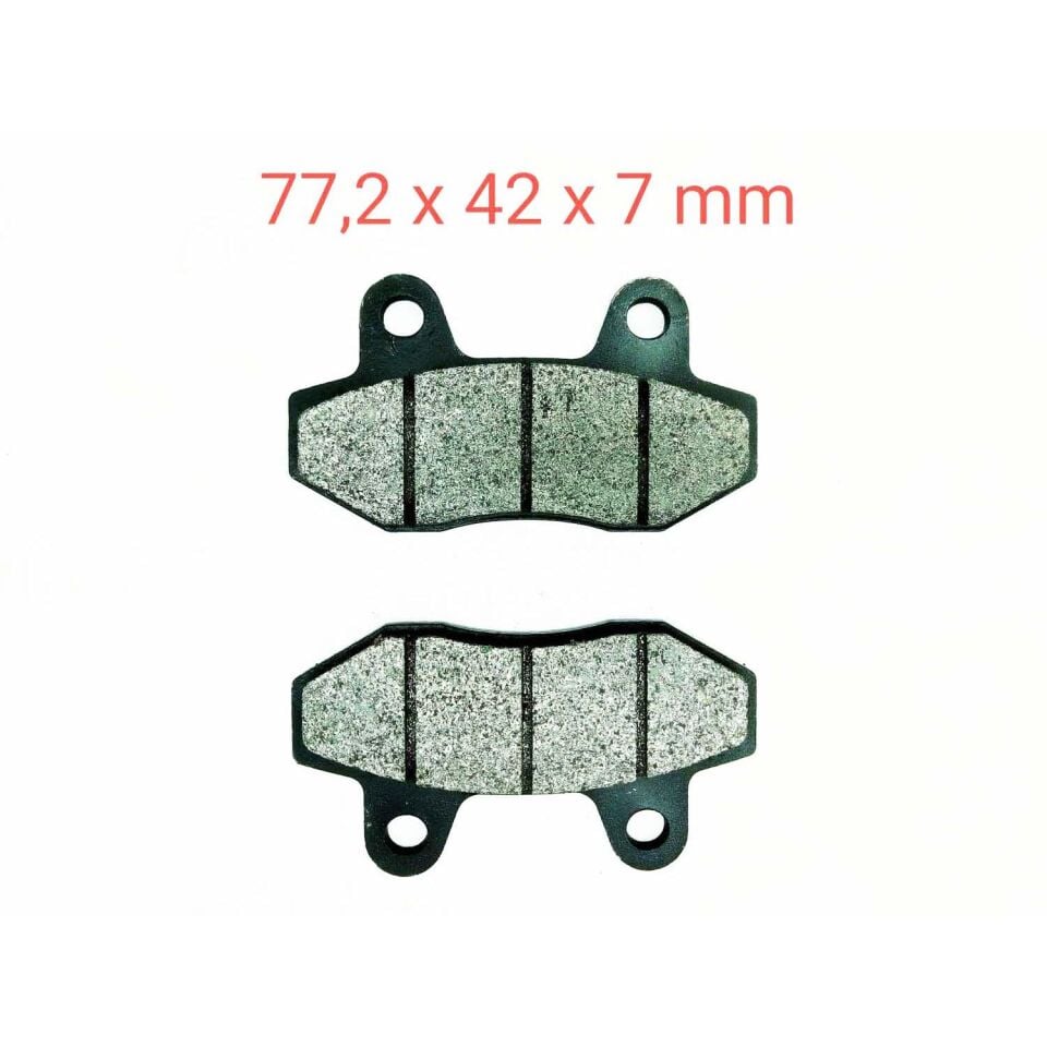 Mondial Rx3İ Evo Arka Fren Disk Balatası Em Fa086