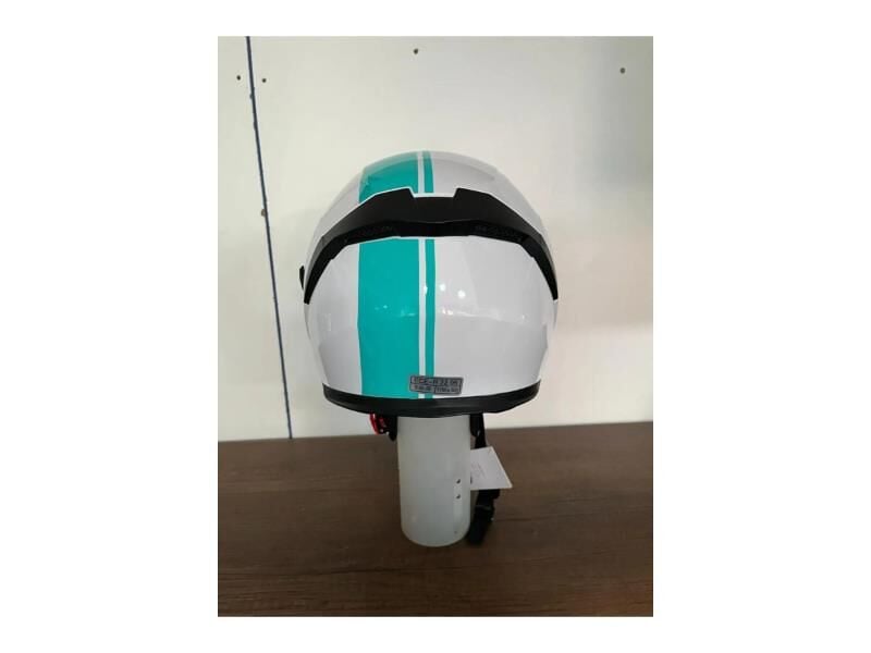 Jk-20 Jıekaı Yarım Güneş Gözlüklü Kask [X2 Light Green]Desen L Beden