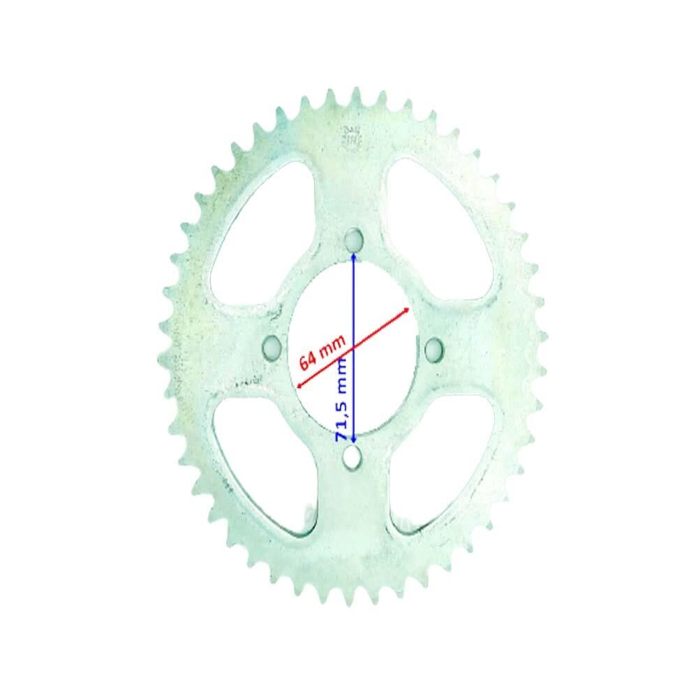 Kanuni Racer 200 Arka Dişli 428-46T İç 64 Mm Öm