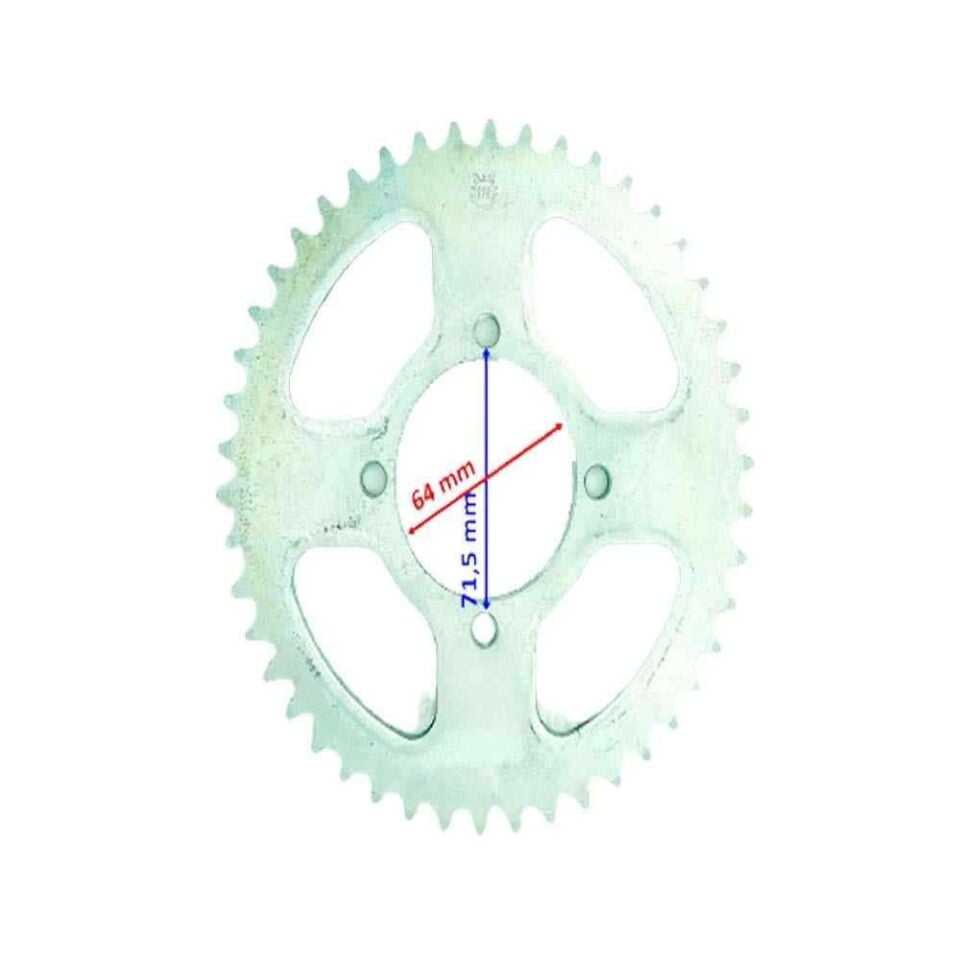 Kanuni Racer 200 Arka Dişli 428-46T İç 64 Mm Öm