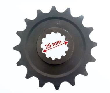 Ön Dişli 520-16T İç 25X13 Tırnaklı Öm