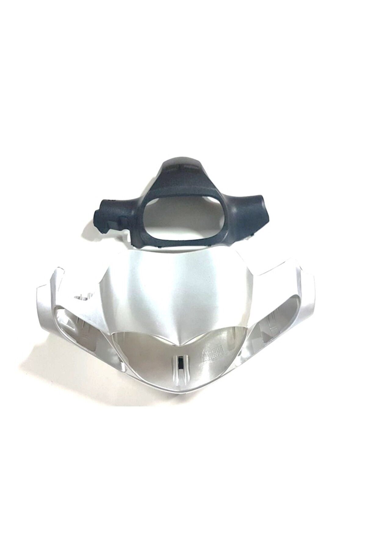 Cub 100 Çelik Gidon (Direksiyon) Ön-Arka Kapak Gri