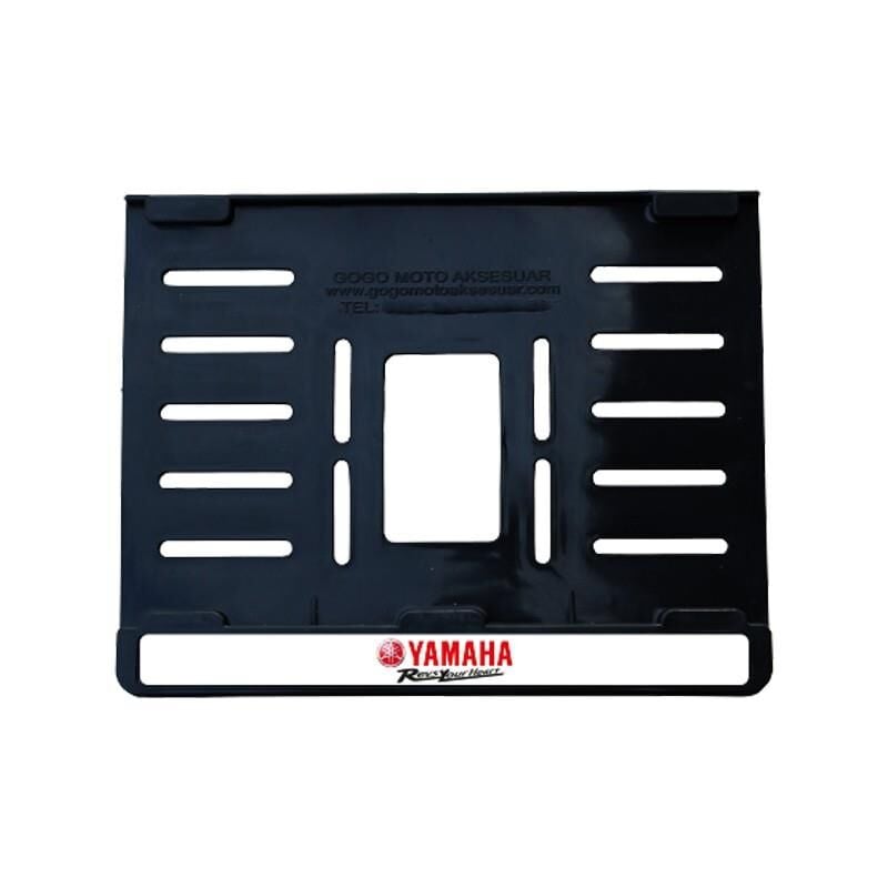 Yamaha Uyumlu 3 Plastik (15X24 Cm) Kırılmaz Plakalık