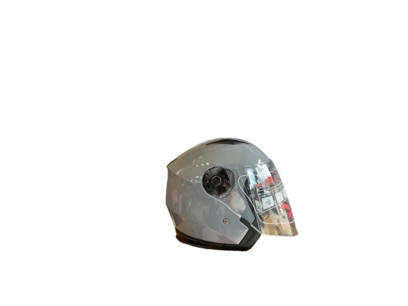 Jk-20 Jıekaı Yarım Güneş Gözlüklü Kask [Cement Grey]512 Desen L Beden