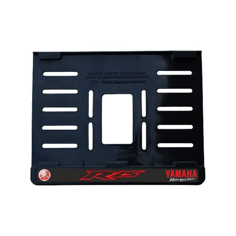 Yamaha R25 Uyumlu 3 Plastik (15X24 Cm) Kırılmaz Plakalık
