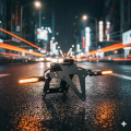 Cf Moto Nk250  Uyumlu Katlanır Plakalık Takımı (Kayar Led Sinyalli)