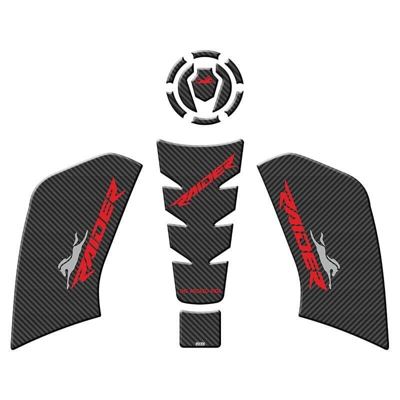 Tvs Raıder 125 2023 - 2024 Uyumlu Tank Pad Set 002