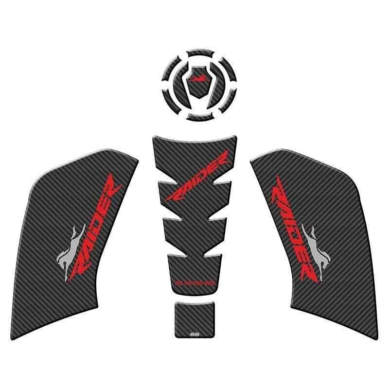 Tvs Raıder 125 2023 - 2024 Uyumlu Tank Pad Set 002