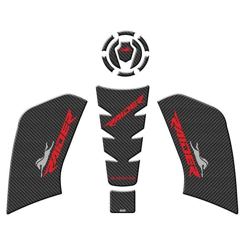 Tvs Raıder 125 2023 - 2024 Uyumlu Tank Pad Set 002