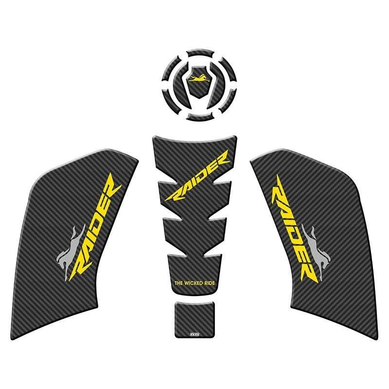 Tvs Raıder 125 2023 - 2024 Uyumlu Tank Pad Set 003