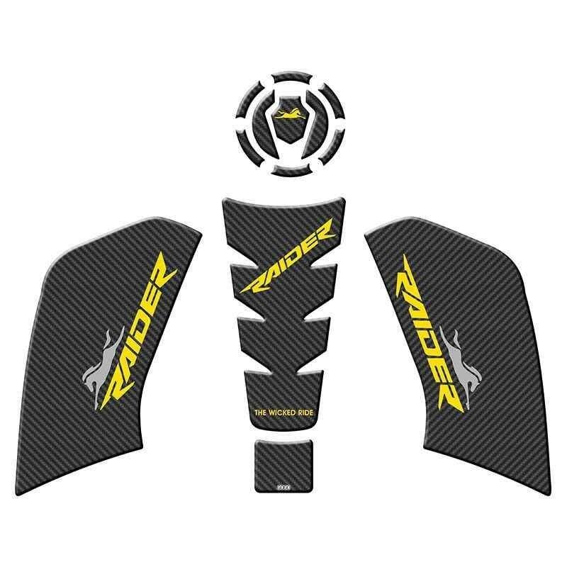 Tvs Raıder 125 2023 - 2024 Uyumlu Tank Pad Set 003