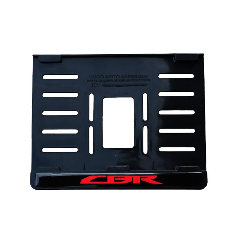 Honda Cbr Uyumlu 1 Plastik (15X24 Cm) Kırılmaz Plakalık