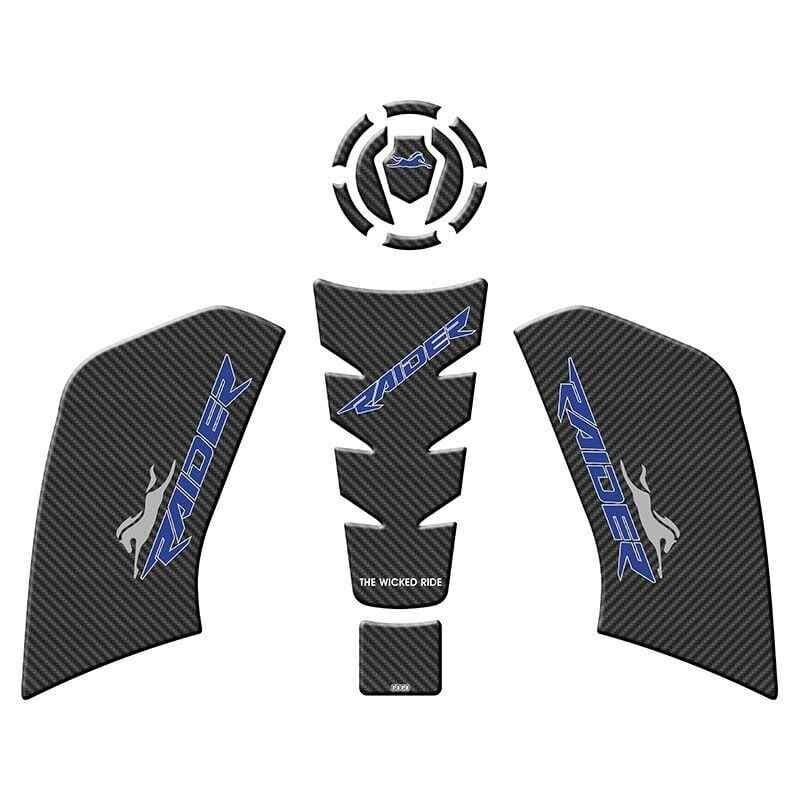 Tvs Raıder 125 2023 - 2024 Uyumlu Tank Pad Set 004