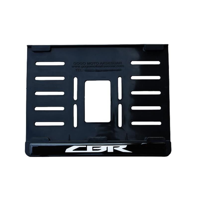 Honda Cbr Uyumlu 2 Plastik (15X24 Cm) Kırılmaz Plakalık