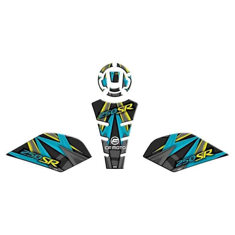 Cf Moto 250 Sr 2020 - 2024 Tank Pad Set 001