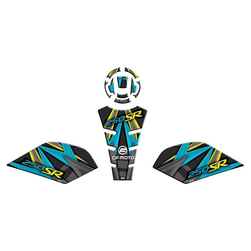 Cf Moto 250 Sr 2020 - 2024 Tank Pad Set 001