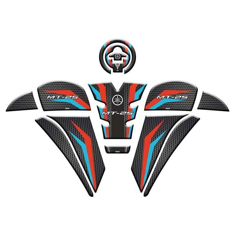 Yamaha Mt25 2020 - 2024 Uyumlu Tank Pad Set 010