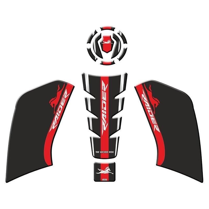 Tvs Raıder 125 2023 - 2024 Uyumlu Tank Pad Set 006