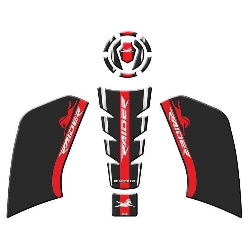 Tvs Raıder 125 2023 - 2024 Uyumlu Tank Pad Set 006