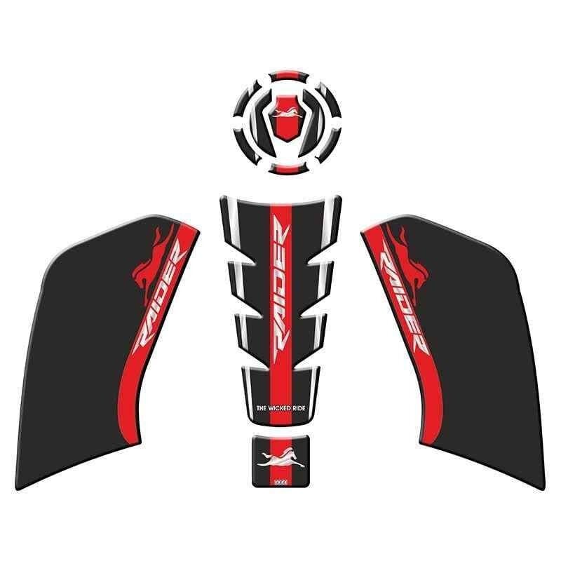 Tvs Raıder 125 2023 - 2024 Uyumlu Tank Pad Set 006