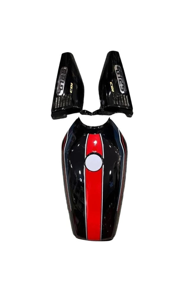 Cg Kuba Benzin Deposu Ve Yan Kapak Siyah